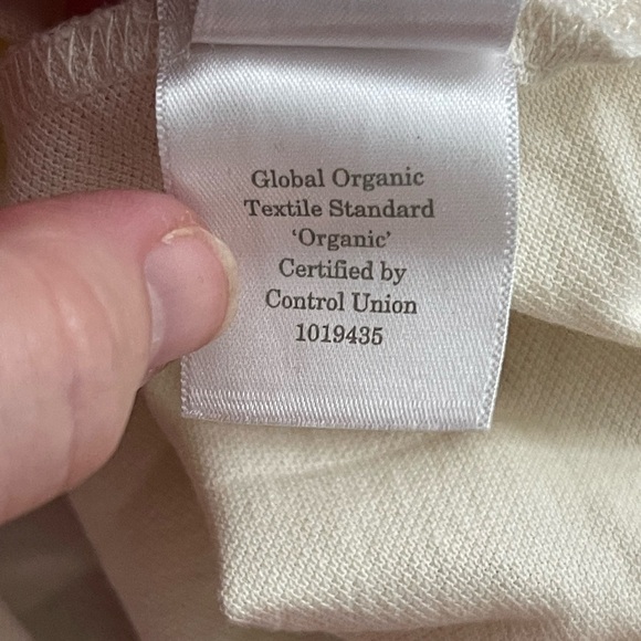 Everlane cream ivory polo organic cotton short sleeve tee - Picture 5 of 6